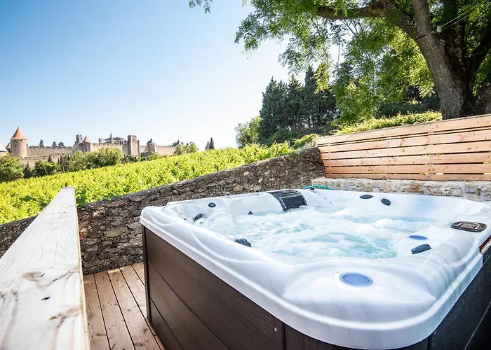 L'ecrin De La Cite, Coeur De Vignes - Vivez Experience Inoubliable ! Ferienhaus Carcassonne